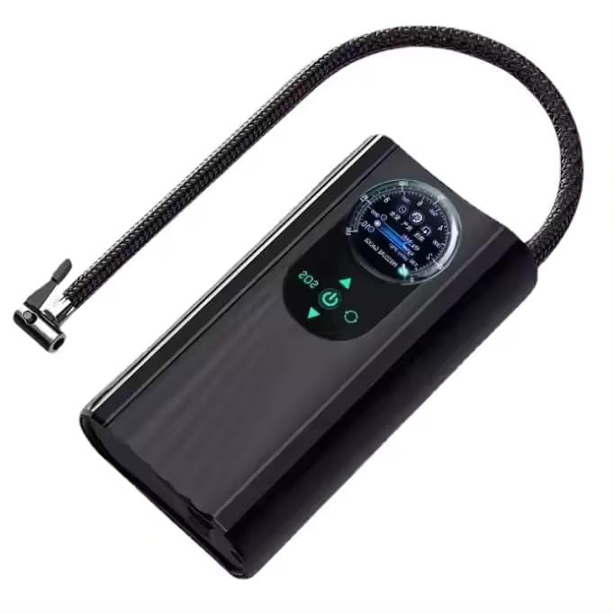 Gonfleur de pneu portatif ELECTRIQUE, compresseur d'air portable multifonctionnel | 150 psi | Électrique filaire