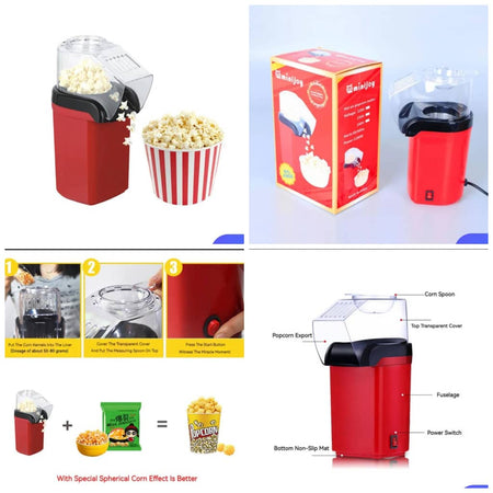MINI MACHINE À POPCORN QUI VOUS OFFRE DES MOMENTS MAGIQUES EN FAMILLE À LA MAISON