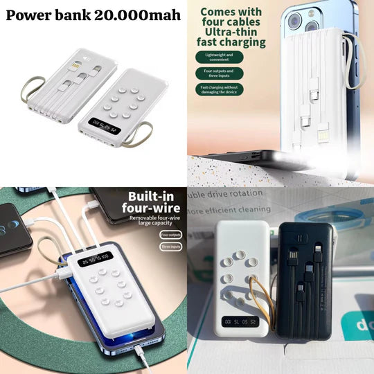 POWER BANK DE HAUTE PUISSANCE pour rester toujours connecter au reste du monde | Léger à transporter