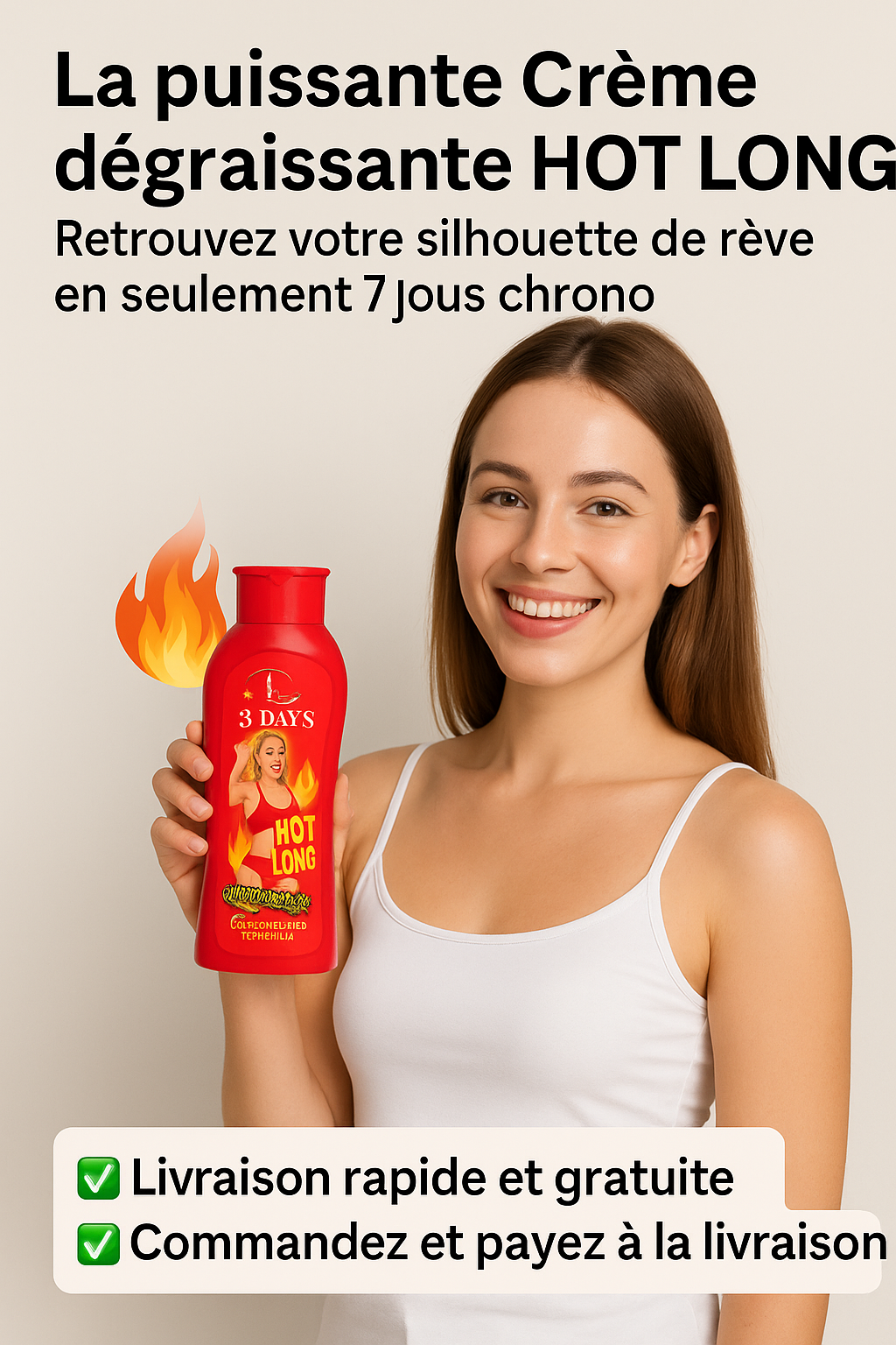 Crème naturelle au gingembre et piment pour la réduction de la cellulite, tonification et amincissement de la peau, relaxation musculaire profonde, modelage du corps, combustion des graisses, perte de poids, crème amincissante pour le corps.