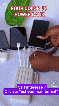 POWER BANK DE HAUTE PUISSANCE pour rester toujours connecter au reste du monde | Léger à transporter