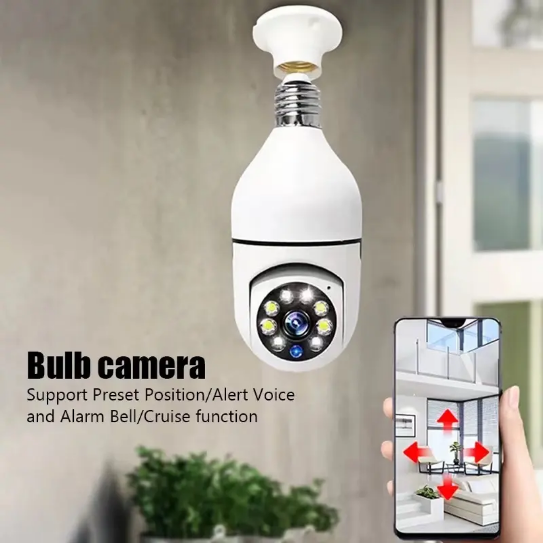Caméra de surveillance à double Objectifs pour la sécurité de vos maisons , boutiques, entreprises, bureaux à distance.